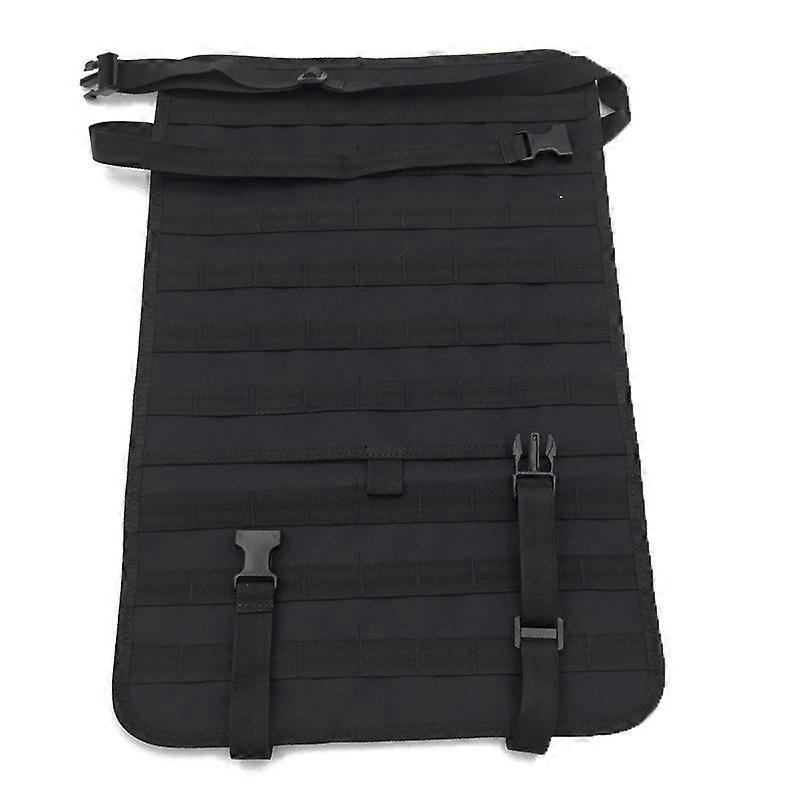 Universal Tactical Molle Car Back Panel Vehicle Seat Cover Protector Kit