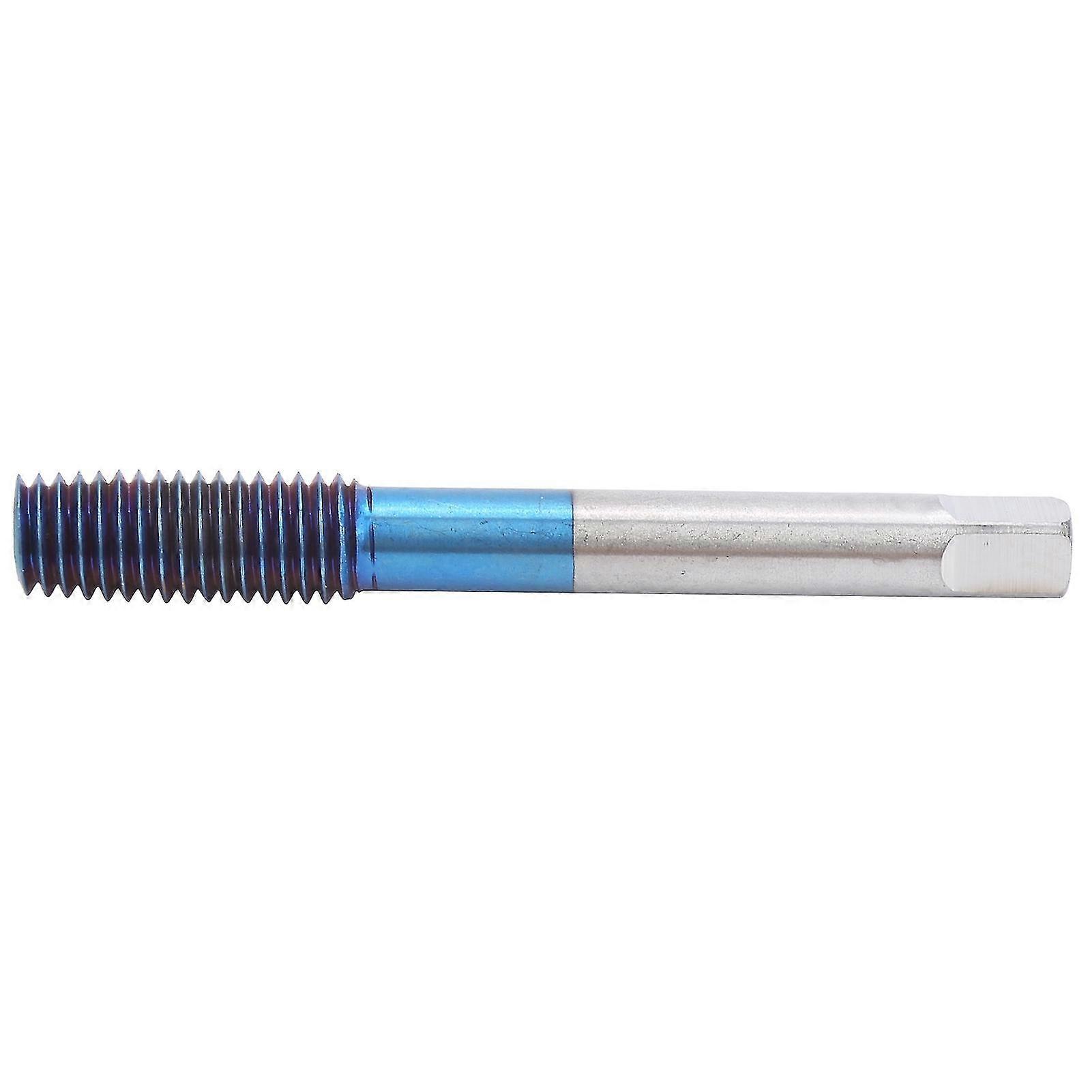 M10 Tungsten Steel Metric Straight Handle Machine Tapping Tool with Nano Blue Coating