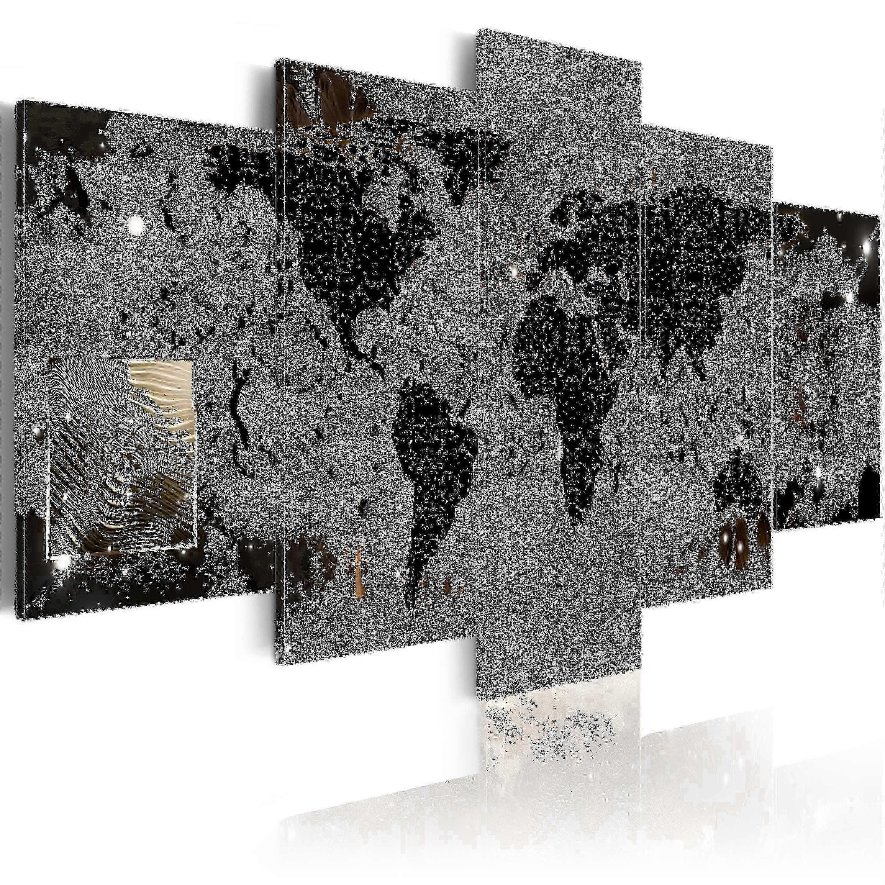 Canvas Print - Monde de bronze