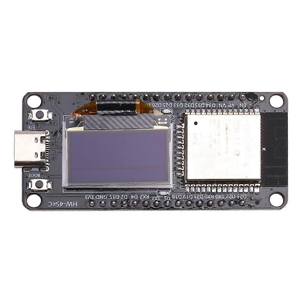 ESP32 ESP-WROOM-32 WIFI Development Board Module CH340 with 0.96 OLED Display for ESP32 OLED Type C