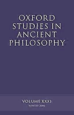 Oxford Studies in Ancient Philosophy