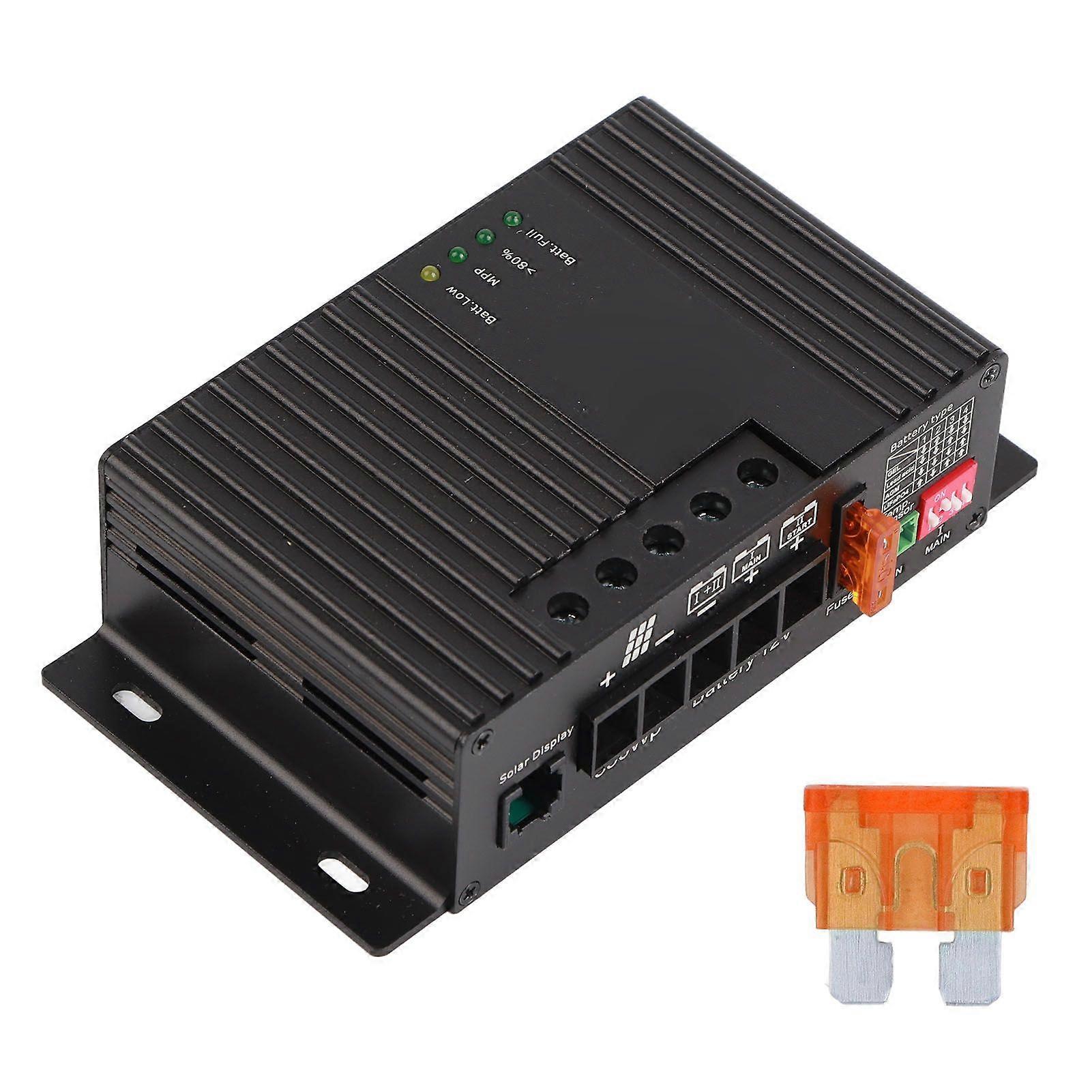 MPPT Solar Charge Discharge Controller Dual Battery Charging 12V Solar Controller MPPT5025A DOUBLE (25A