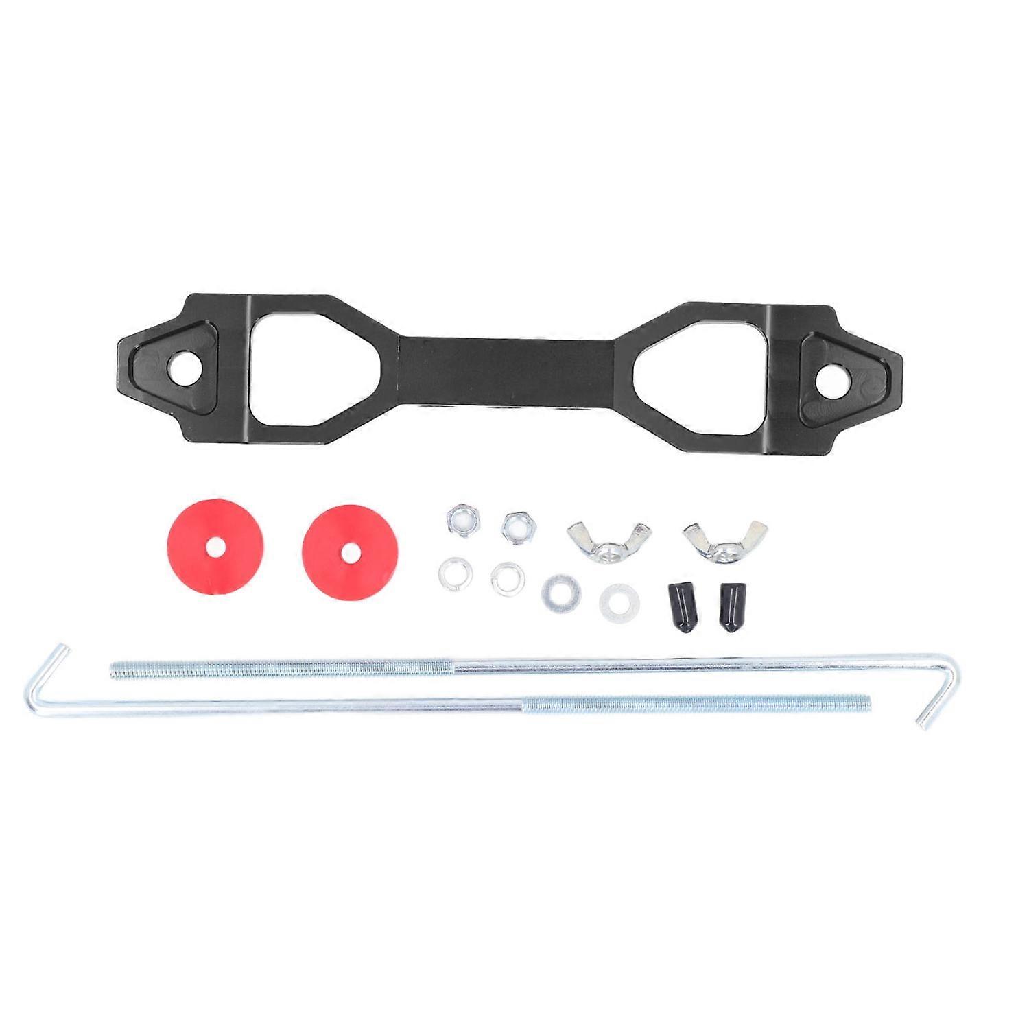 Battery Tie Down Heavy Duty Rustproof Battery Tie Down Bracket for 21 21R 22F 22HF 22R Black