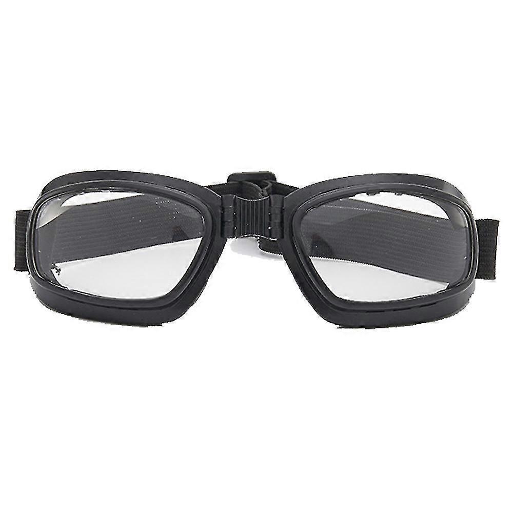Off-road Folding Goggles, Retro Windshield Glasses, Motorcycle Riding Goggles