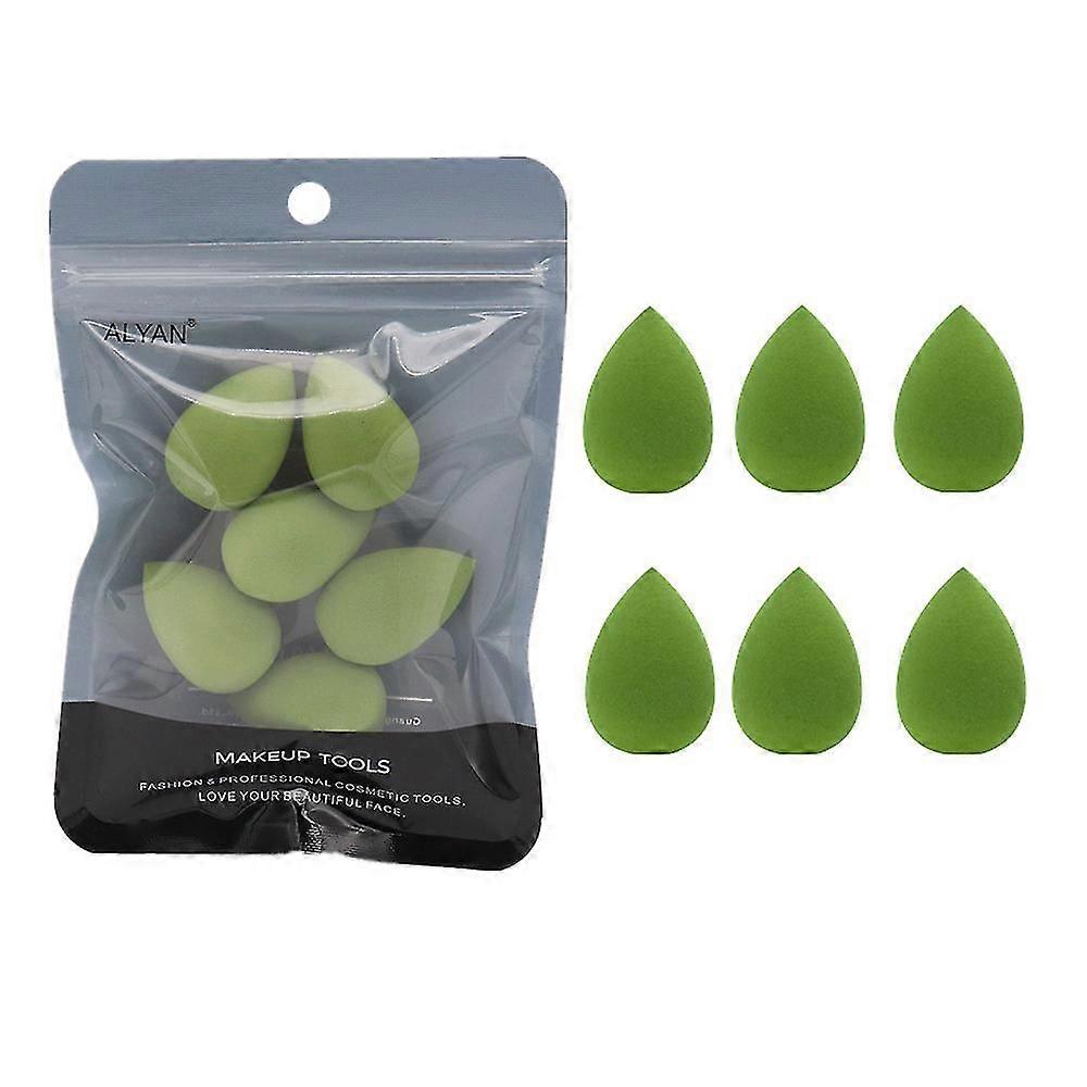 Mini Miracle Complexion Sponge Set of 6(Matcha Color