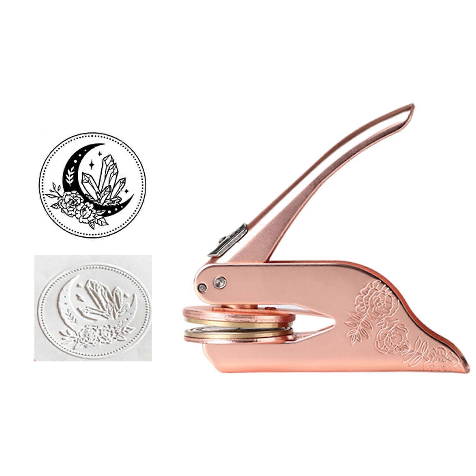 معدن ختم النقش النقش العملي ختم شخصية ورقة النقش كماشة للكتب مغلفات الورق