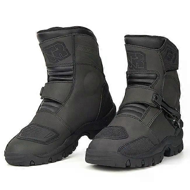 Men Motorcycle Boots Professional Moto Racing Motocross Off-Road