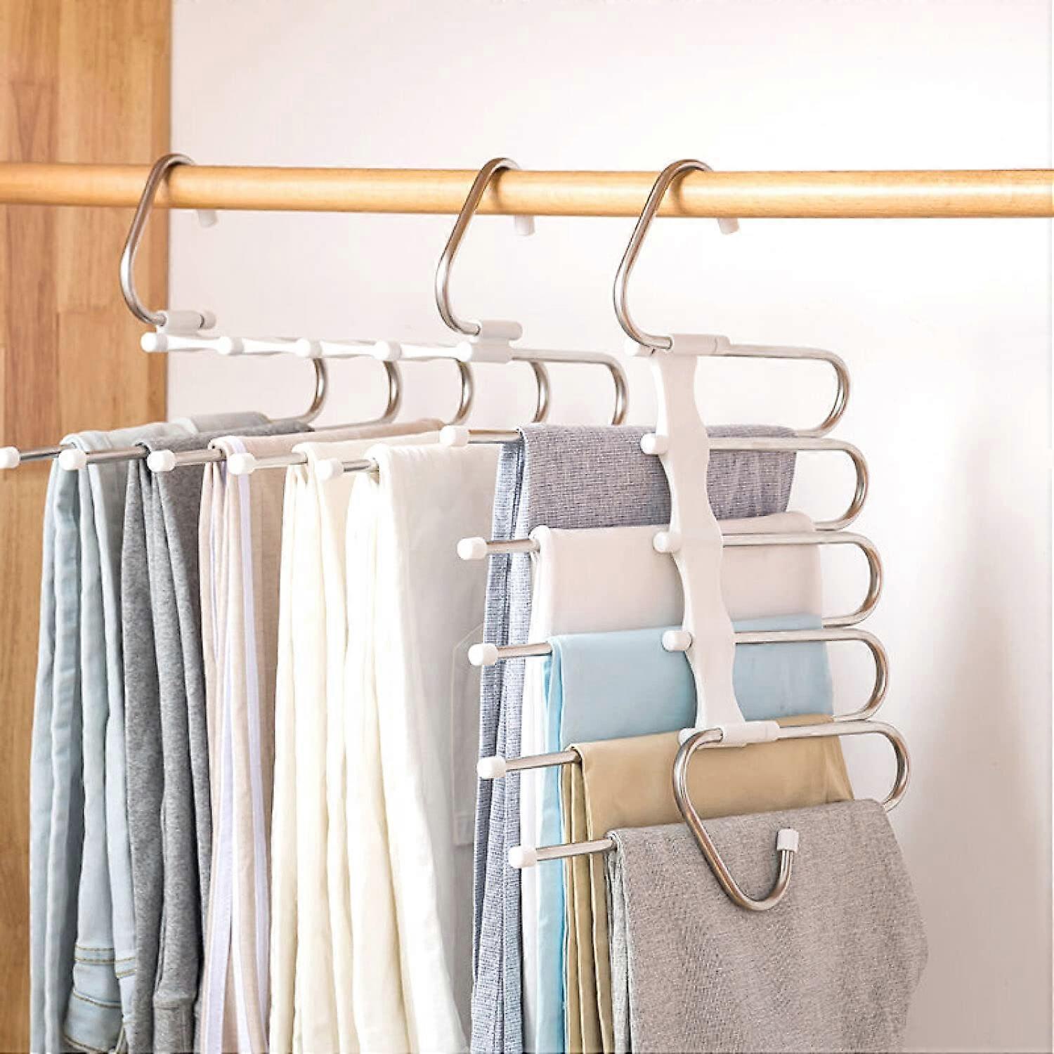 5-layer hanging closet organizer