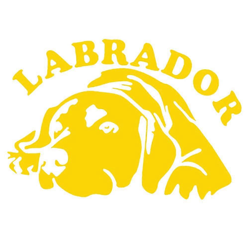 DYS Auto Shop Labrador Car Vehicle Body Window Reflective Decals Sticker Decoration