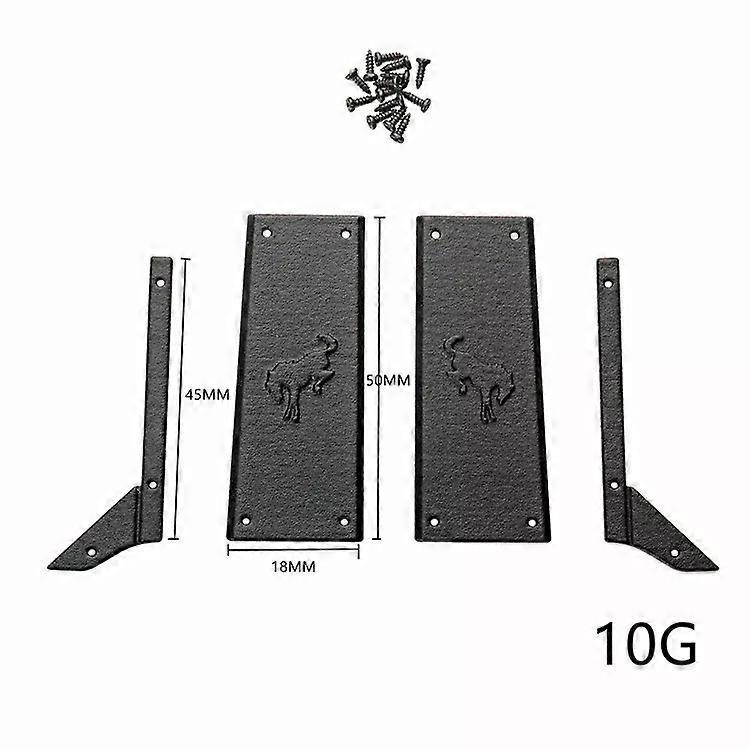 For Trax Trx-4 Bronco Black b-pillar/c-pillar three-dimensional nylon dcor board