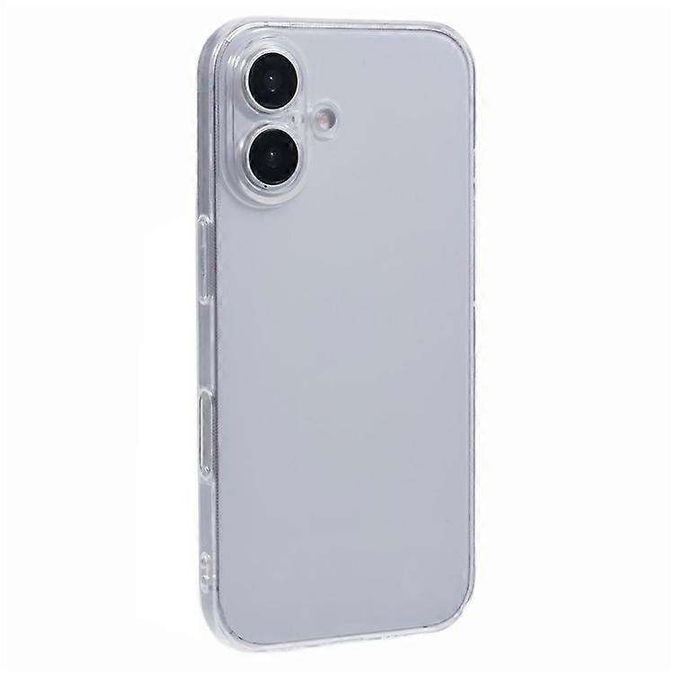 Compatible For iPhone 16 Shockproof Case 1.5mm Thickness Clear TPU Phone Cover