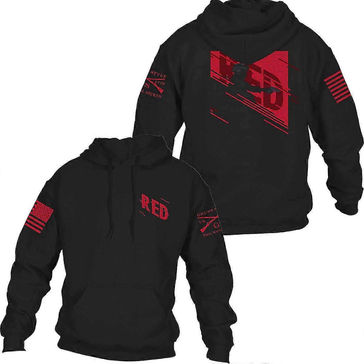 Grunt Style R.E.D. Mouvement Pull à capuche - Noir