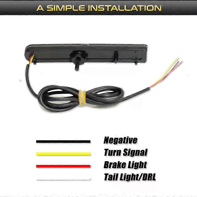 thumbnail image 2 of MZORANGE Red LED Rear Bumper Reflector Lights For Toyota FJ Cruiser 2007-2014 – Brake/Turn/Signal – Plug & Play 2 of 4