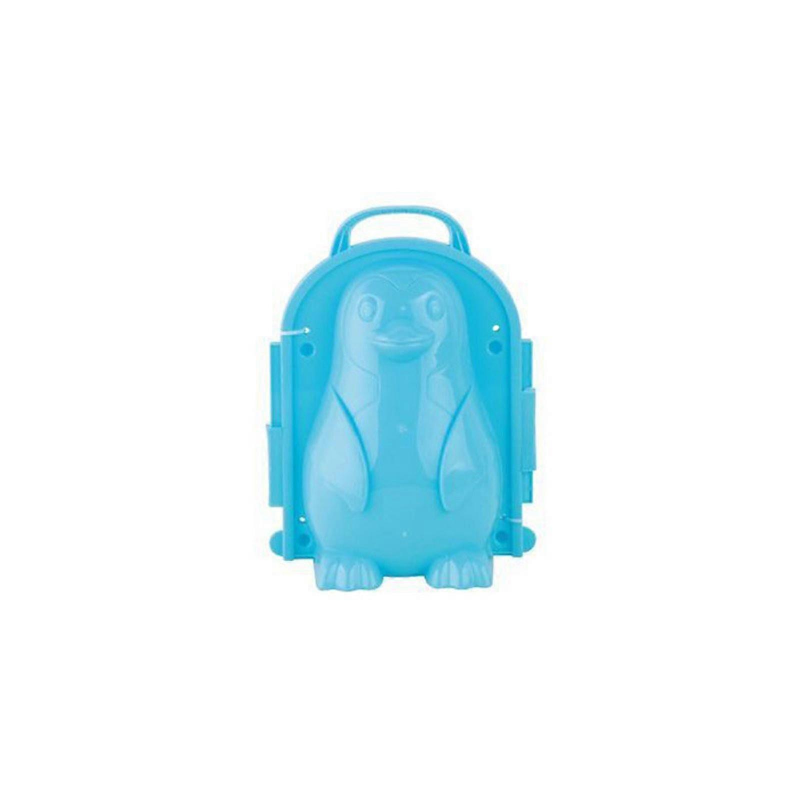 Lovely Snowball Maker Clip 3D Cartoon Penguin Shaped Snow Beach Playing Stencils Great Gifts for Children