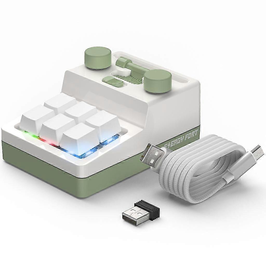 6-key Custom Macro Keyboard Mini Keypad Copy Paste Gaming Mechanical Keyboard