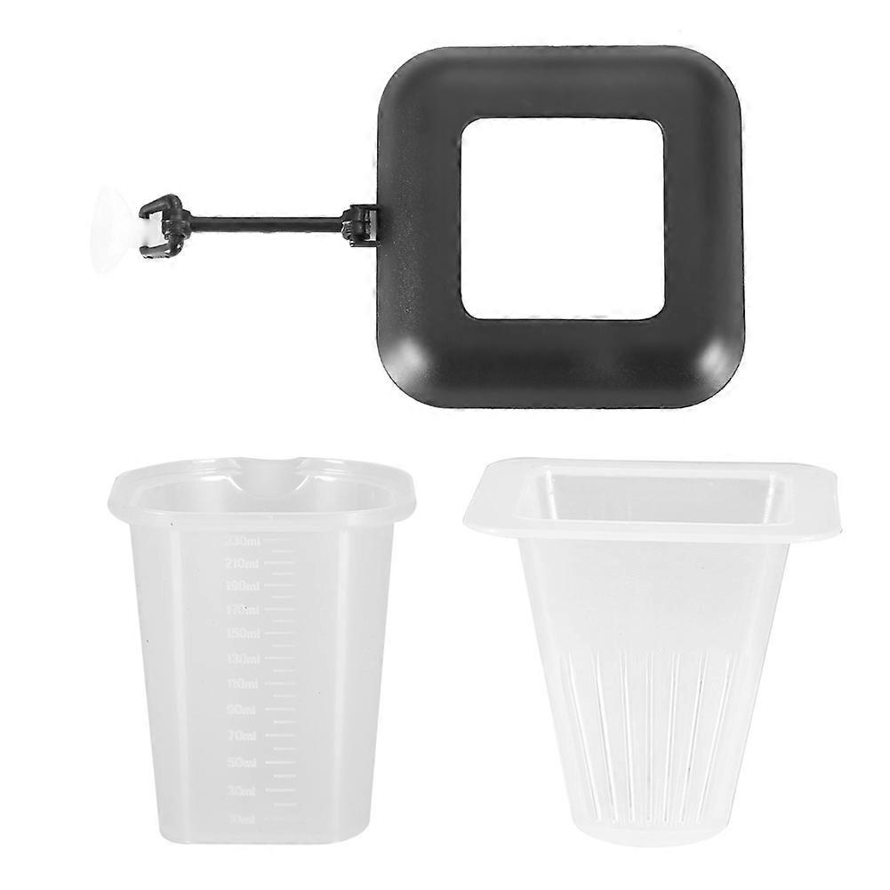 Plastic Worm Fish Feeder with Suction Cup for Aquariums, Durable, Easy to Use, Ideal for Freshwater and Marine Fish