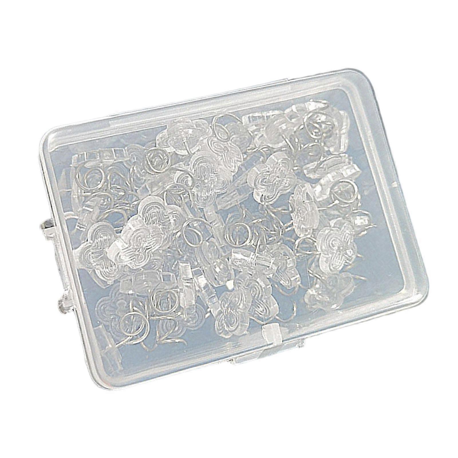 Polstring Tacks Headliner Ruffle Seng Skjørt Pins Blomst