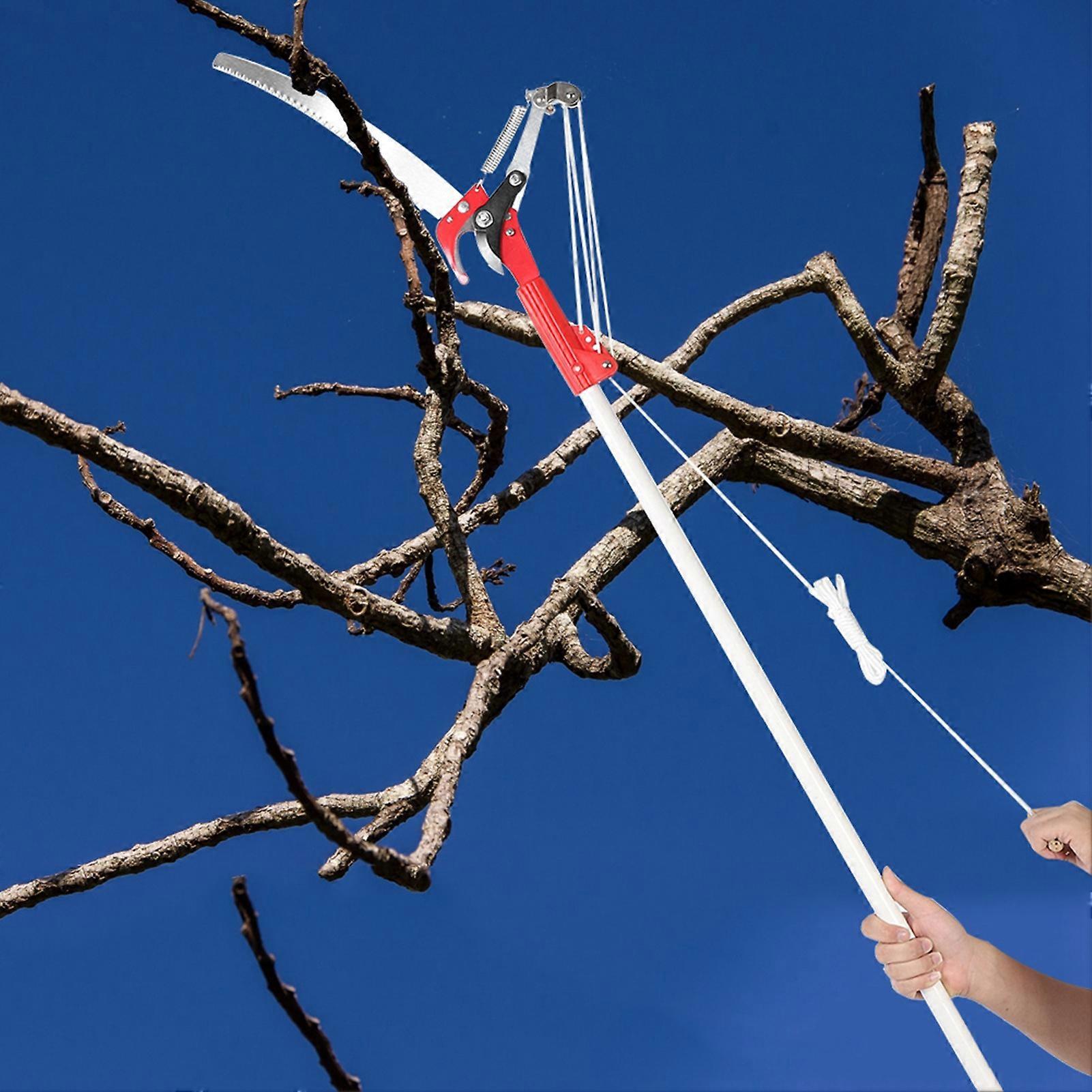 4 Wheels Sharp Garden Pruning Shear Tree Trimmer 36.5cm Tool