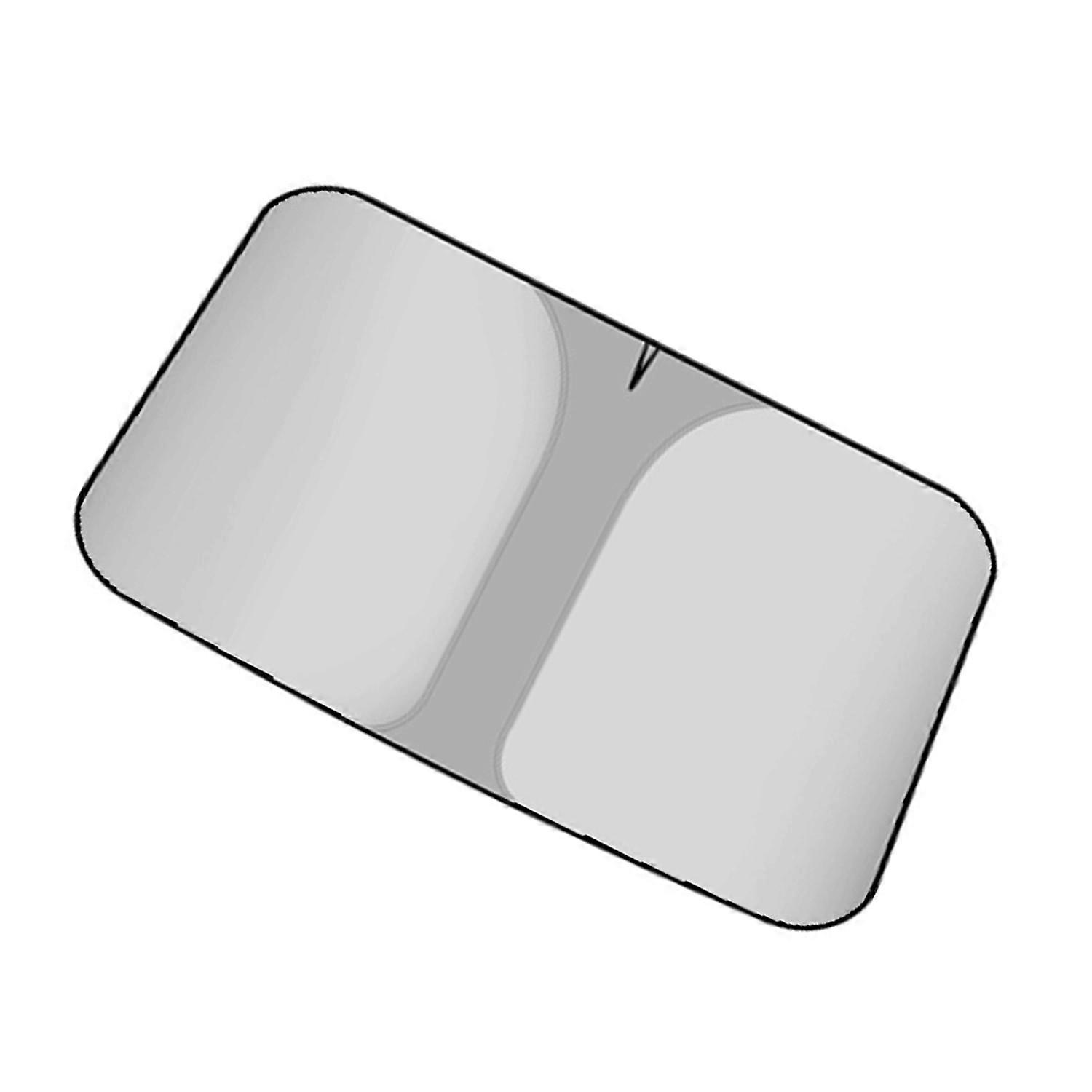 Car Windshield Sun Shade, Foldable Silver Coating Sun Blocker Reflects Heat and UV Rays Automotive S