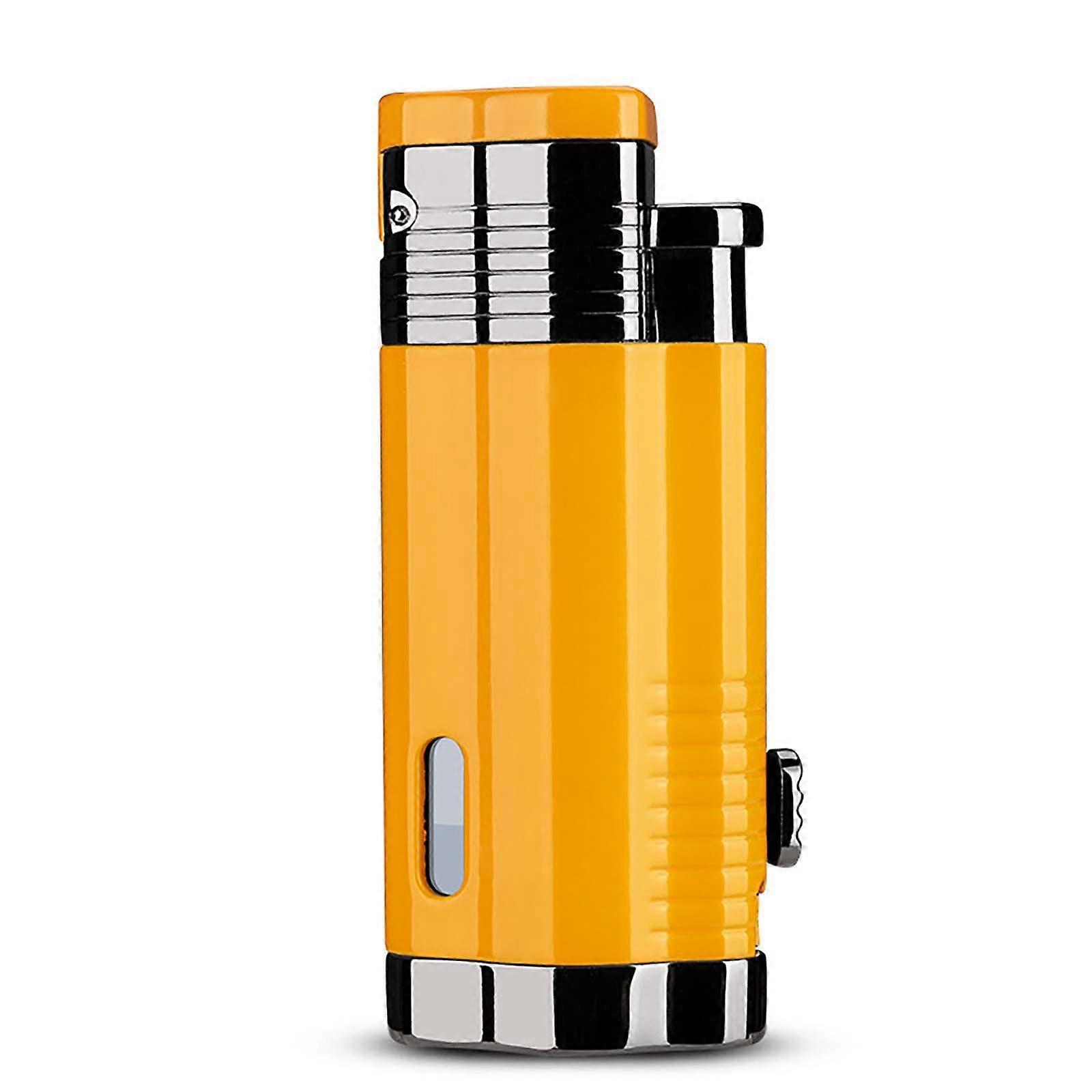 Titanium Alloy Small Inflatable Lighter - DurablesPowerful Adjustable Flame Titanium Alloy LighterConvenient Inflations