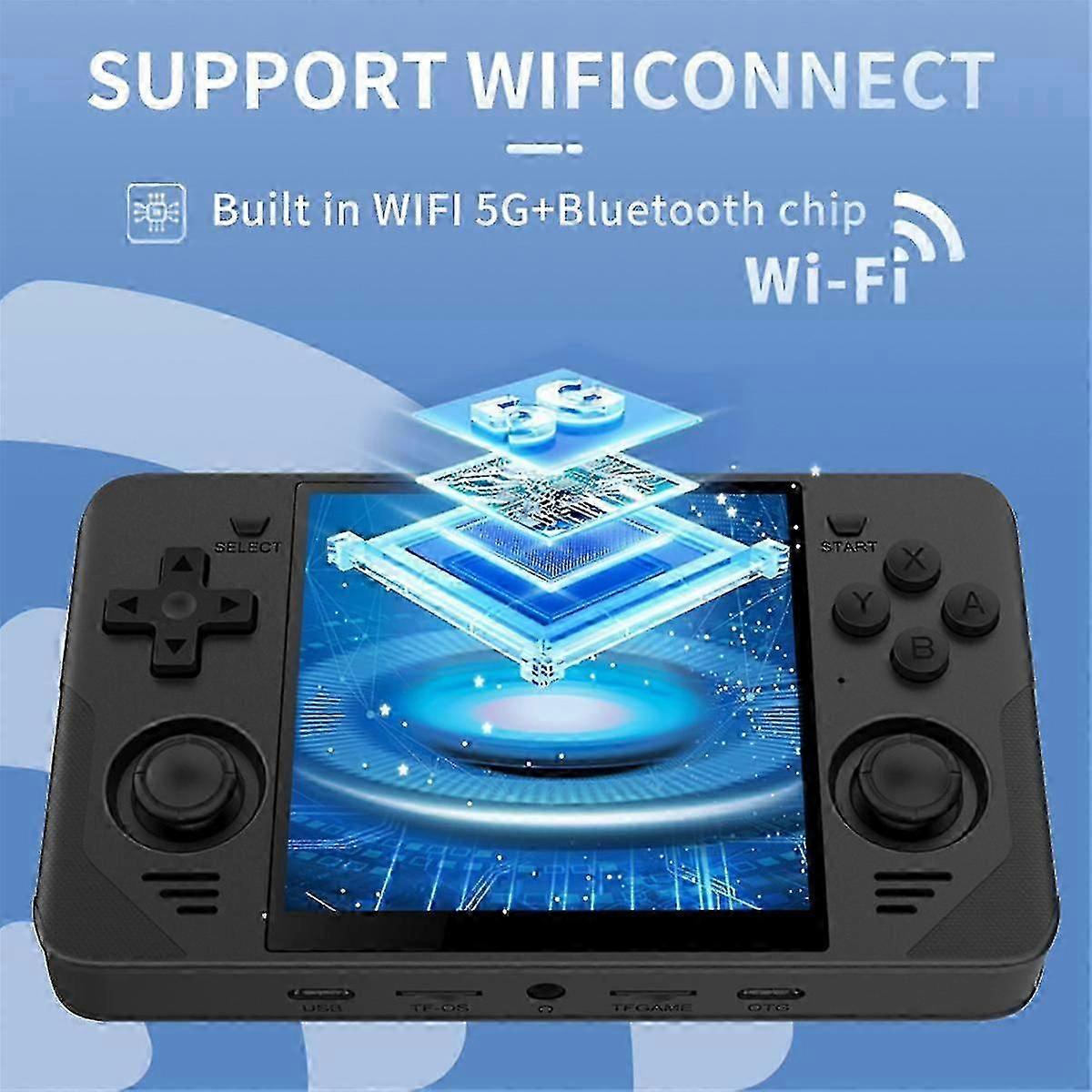 RGB30レトロゲームコンソール4.0インチ720x720コアCPU 5GHz Wifi + Bluetooth 4100mahハンドヘルドゲームコントロール