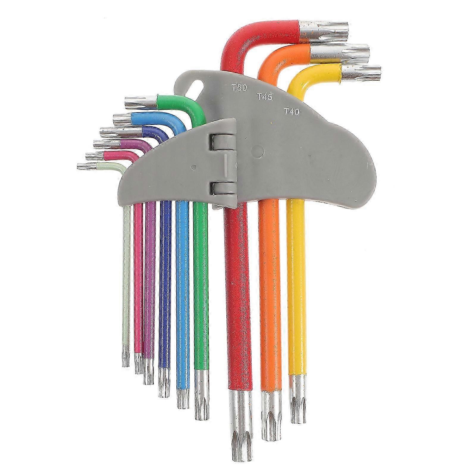 1 Set Torx Wrench Assorted Torx Screwdriver Multipurpose Long Arm Torx Wrench