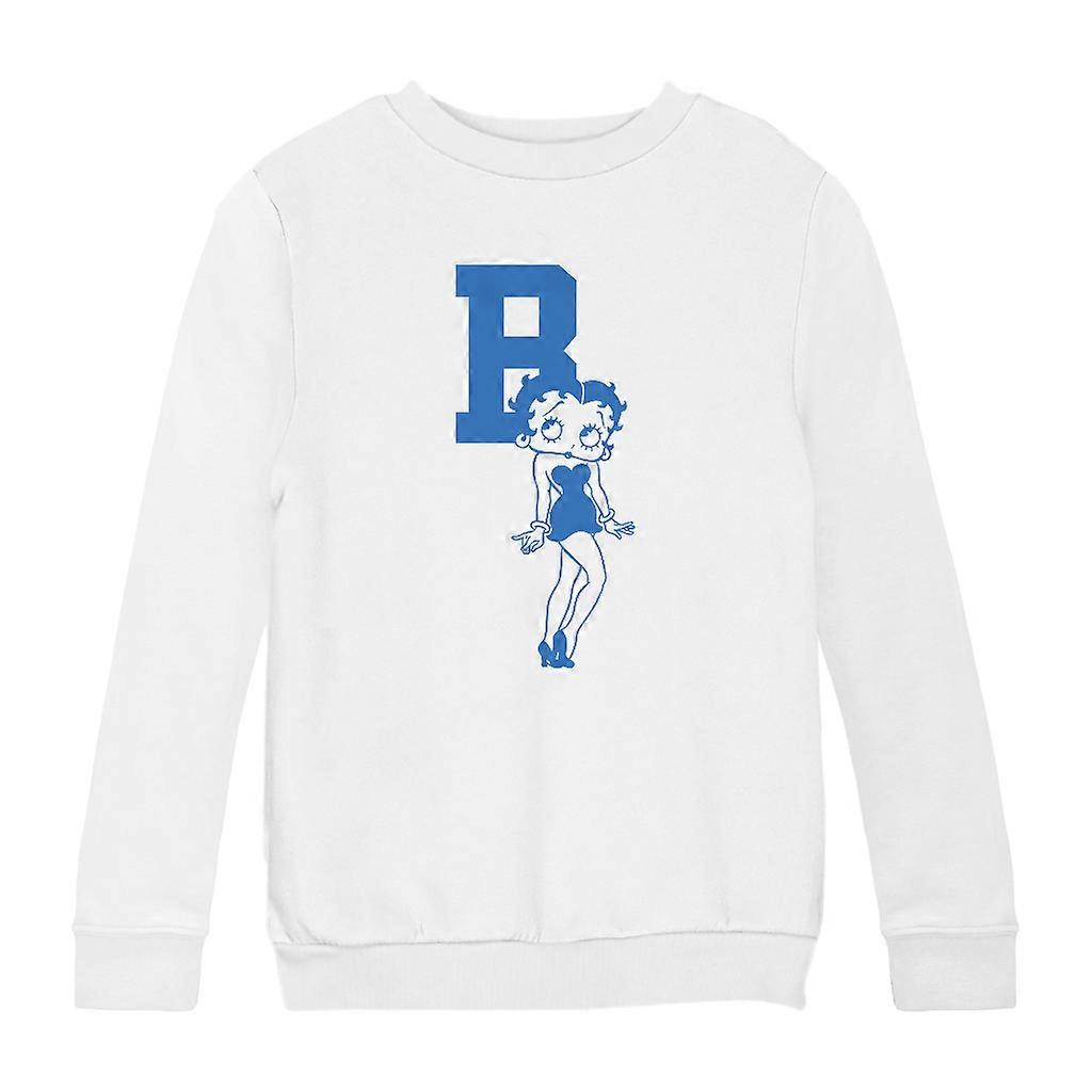 Betty Boop B Pout Pose Kid's Sweatshirt
