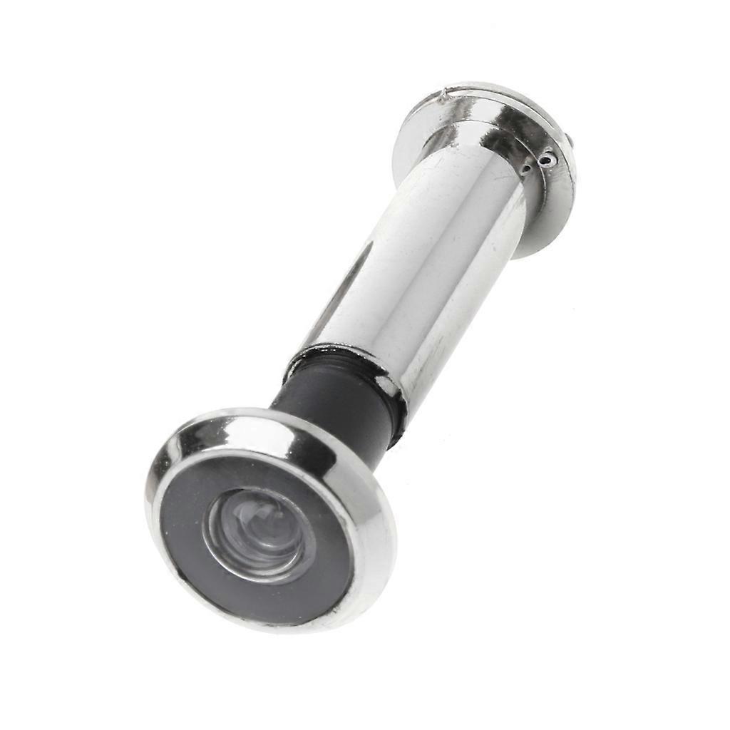 Peephole for Front Door 200 Degree Wide Viewing concealed Security Door Viewer with Privacy Cover Diameter 16mm Silver