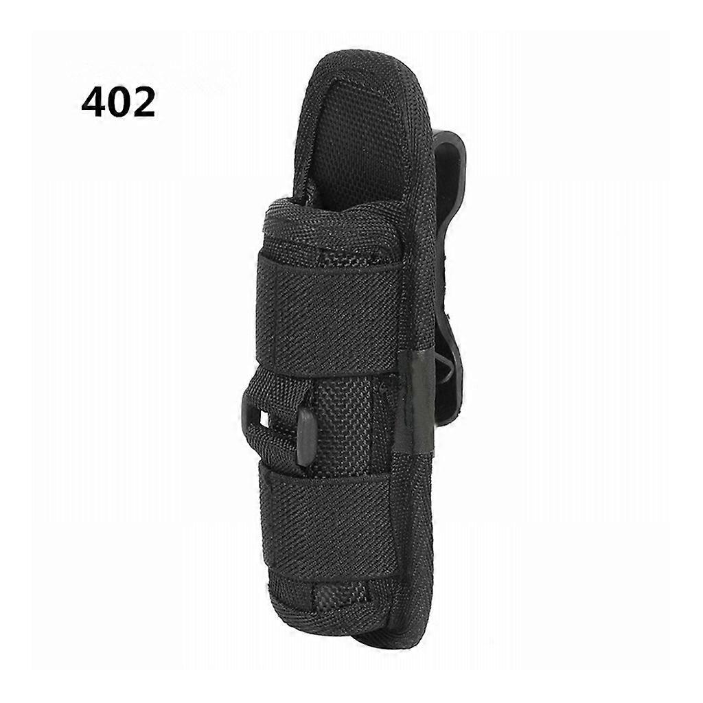 Tactic Flashlight Pouch Holster LED Torch Long Type Rotatable Flashlight Holder Belt Clip with 360 Degree Rotatable Clip