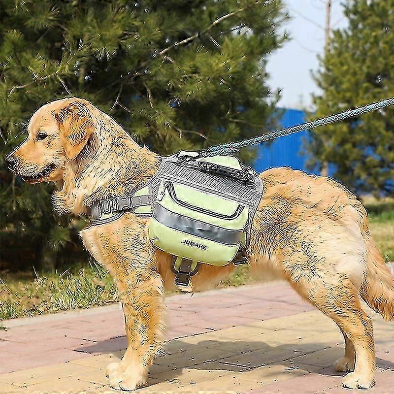 Pet Dog Saddle Bag Backpack Medium Large Dog Backpack Outdoor Hiking Camping Training Self Backpack