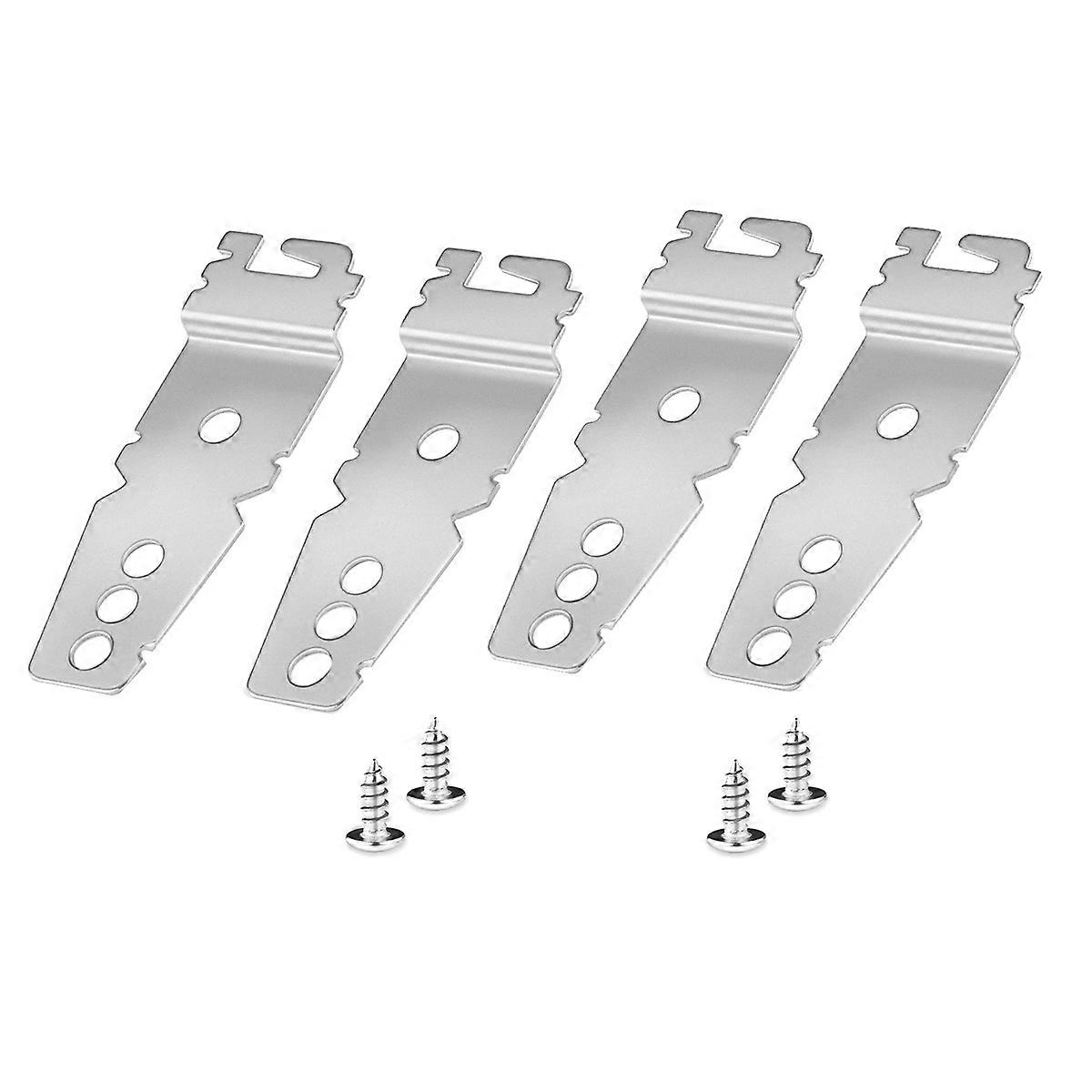 4 Pack Premium Dishwasher Mounting Bracket, for Whirl-pool, Ken-more