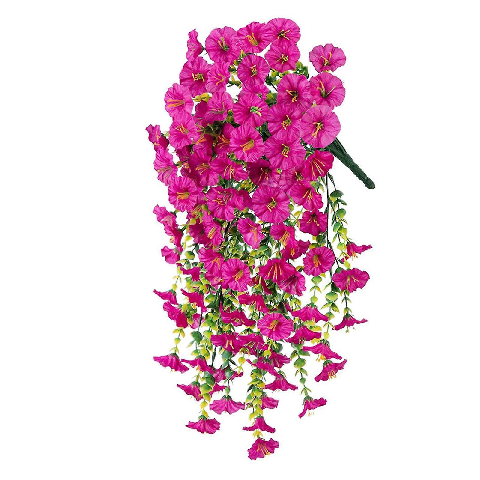 Artificial Hanging Flower Reusable Simulated Flowersetunias for Holiday Party Decoration