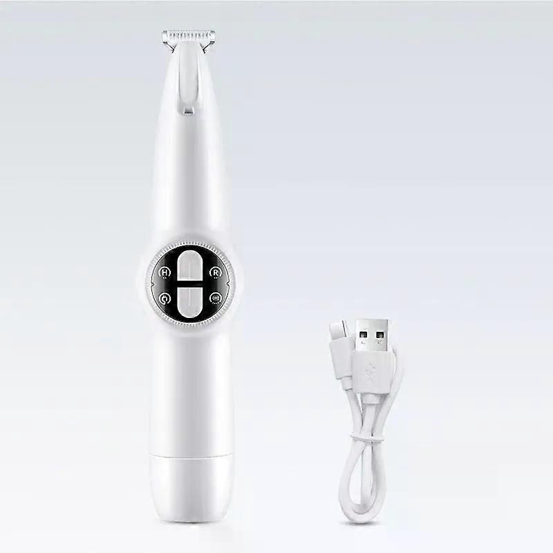 Dog Claw Trimmer, LED Light Fully Waterproof Pet Hair Trimmer, LED Display Dog Trimmer