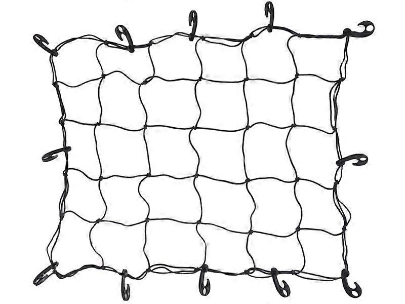 Gepäcknetz, 75x90 cm mit Haken