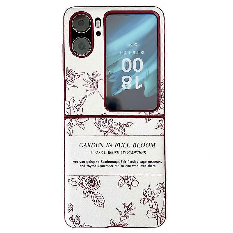 Sketch Flower Pattern Phone Case