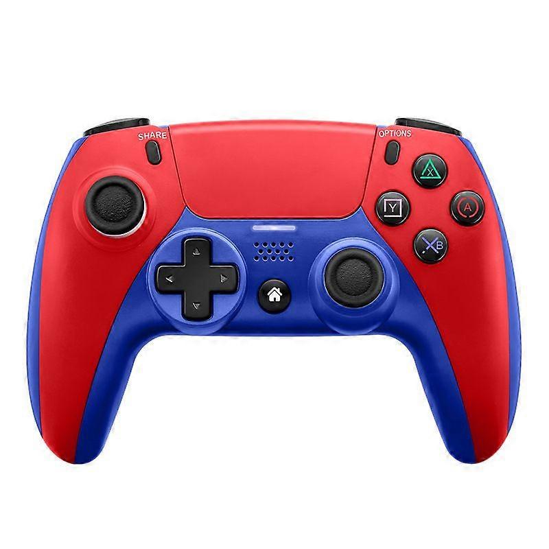 Immerse Yourself in Gaming with our Ergonomic Gamepad - Dual Vibration Motors, Six-axis Gyroscope, Touch Light Bar, Built-in Speaker, 360 Joystick, Mu