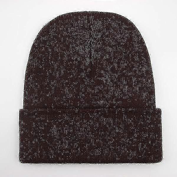 Autumn/winter Wool Blends Soft Warm Knitted Cap