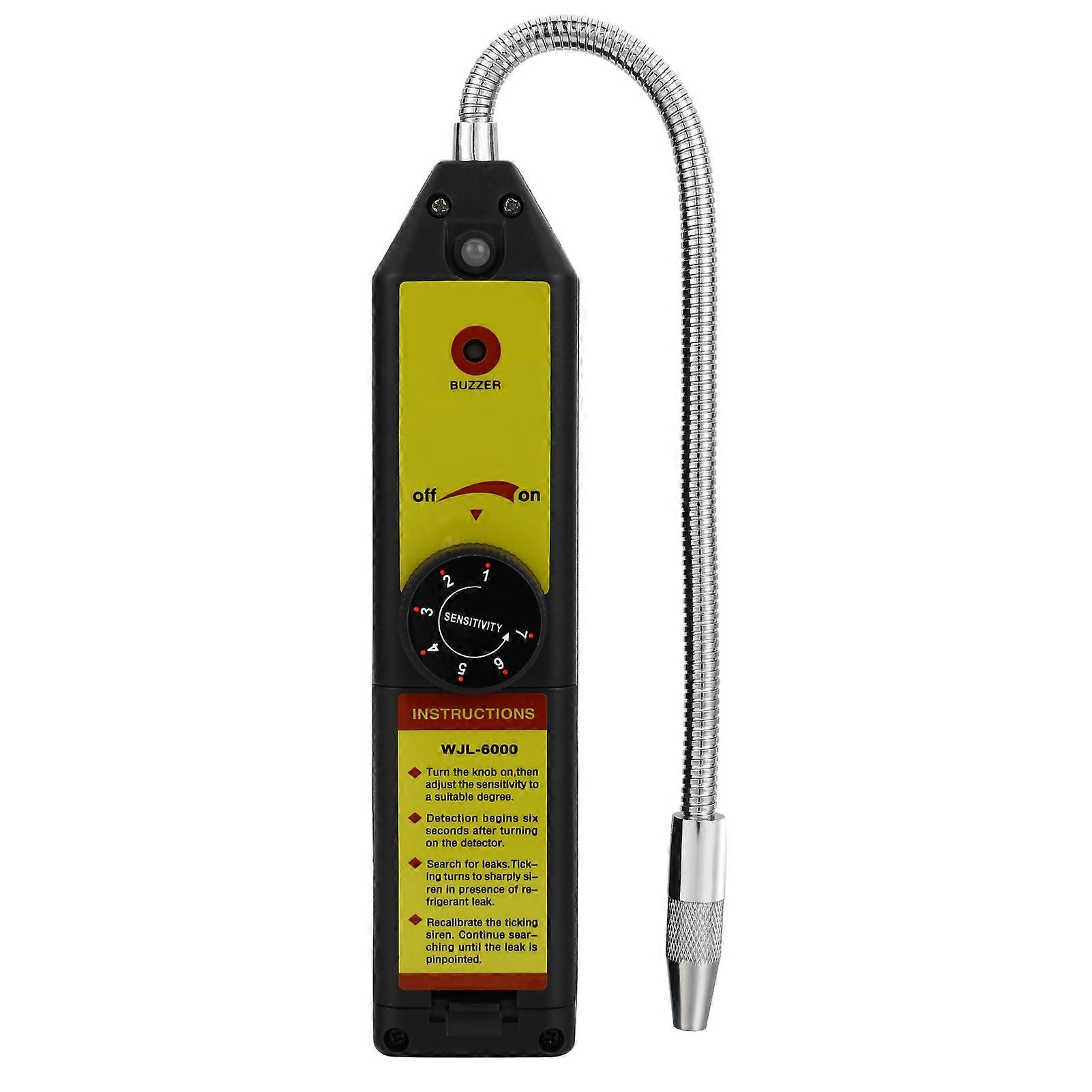 Refrigerant Leak Detector LED Instructions Light Detector Detects Air-Conditioning Systems