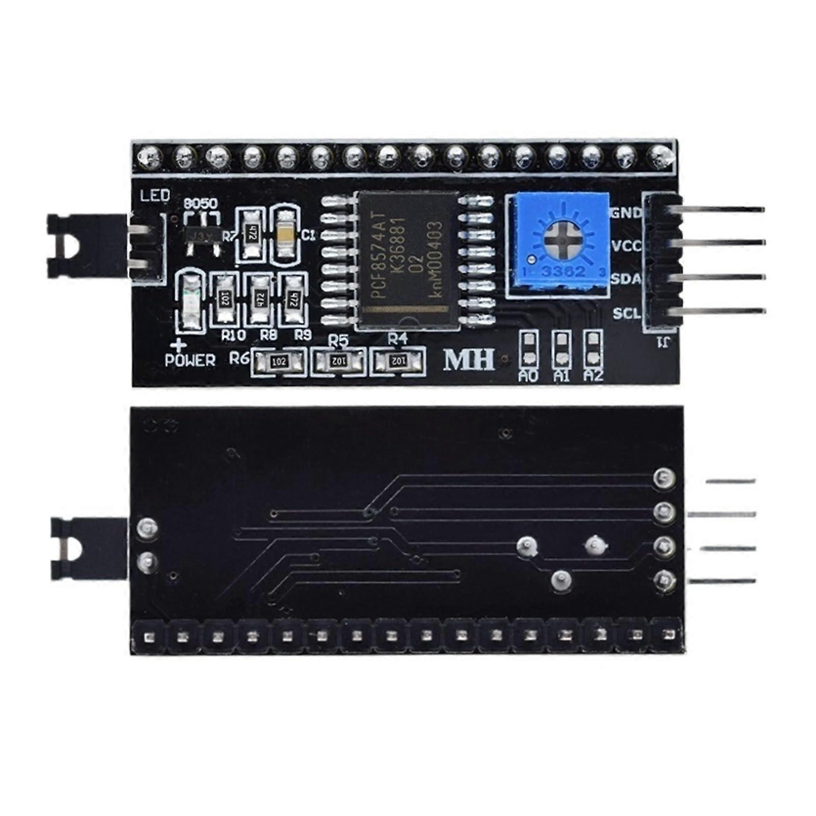 LCD2004I2C 20x4 2004A Blue/Green Screen HD44780 Character LCD/W I2C Serial Interface Adapter Module(IIC Interface)