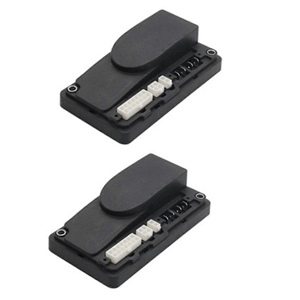 2Pcs 24V 90A Drive Motor Controller Brush Permanent Magnetism Motor Controller Compatible with Golf 
