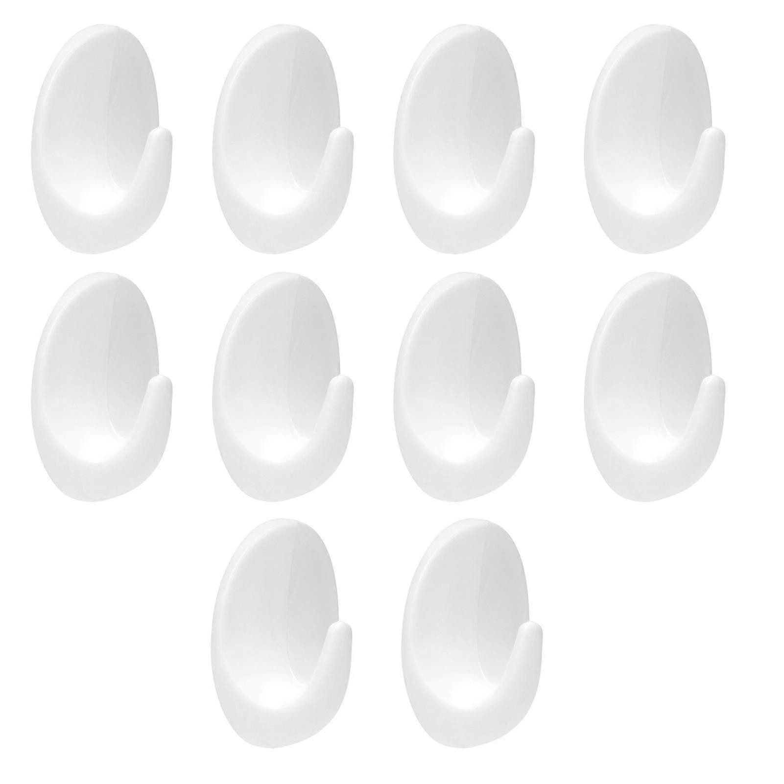 10pcs Self Adhesive Office Key Multi-Purpose Stick On Removable Kitchen Bathroom