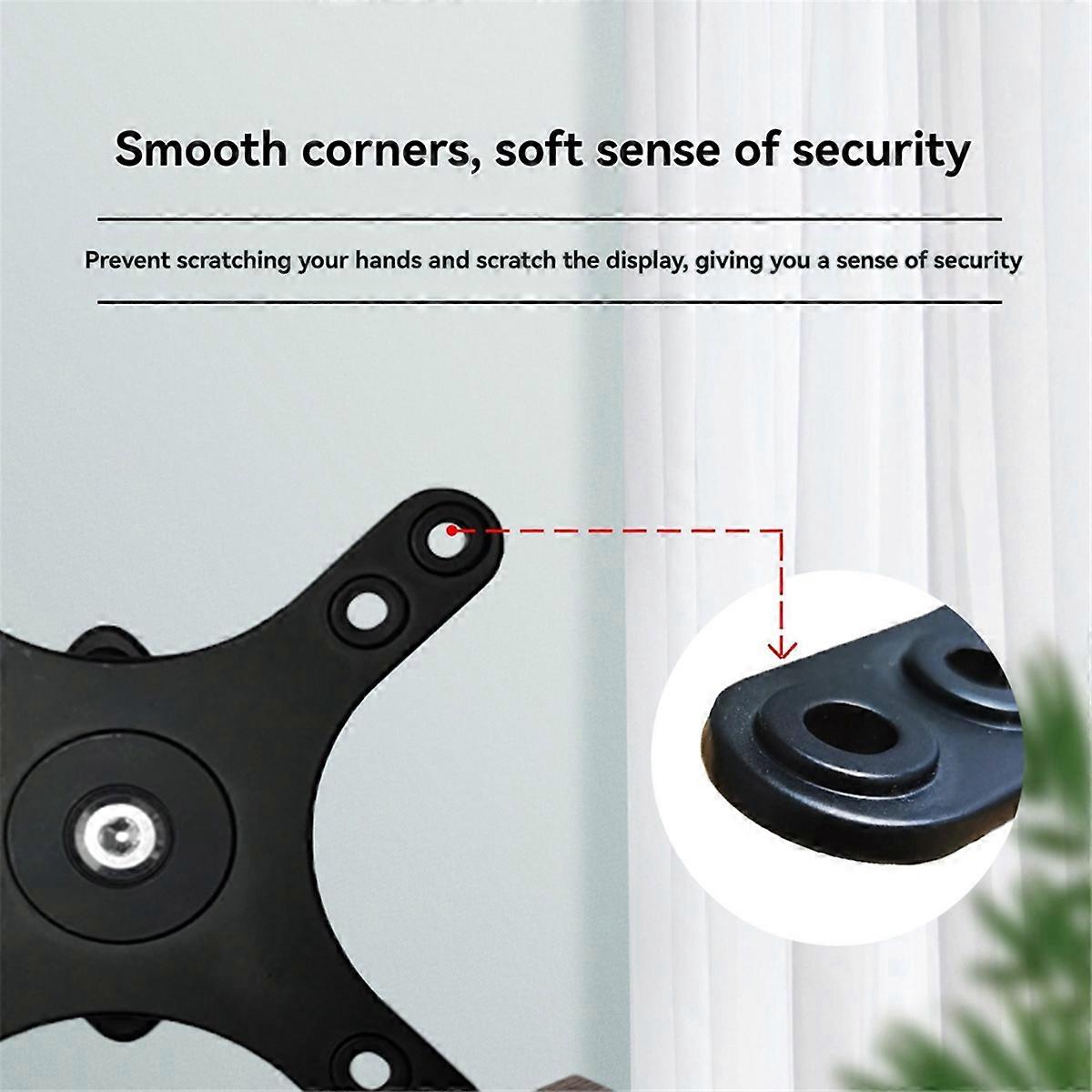 Monitor Mount Stand Wall Mount Arm Hanging Rack