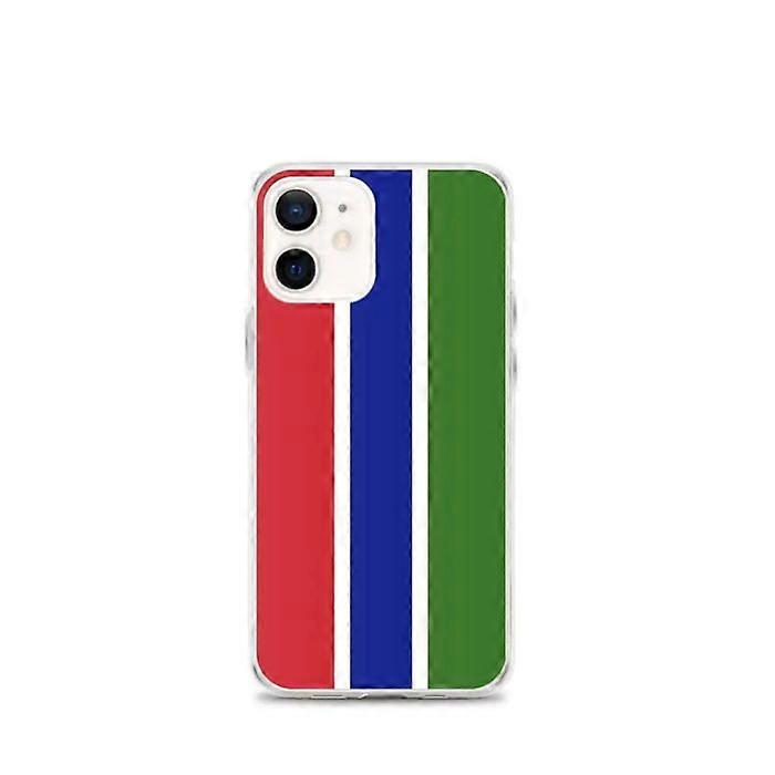Gambia Flag Phone Case - iPhone 12 Mini