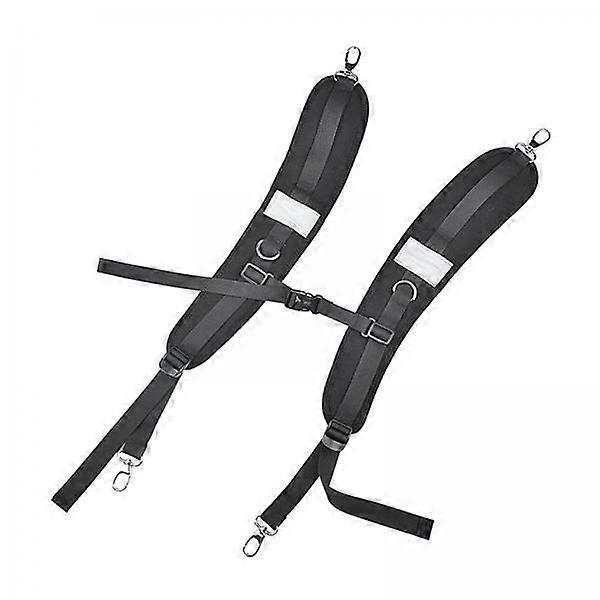 4x Backpack Chest Shoulder Strap Adjustable Backpack Strap for Large-capacity