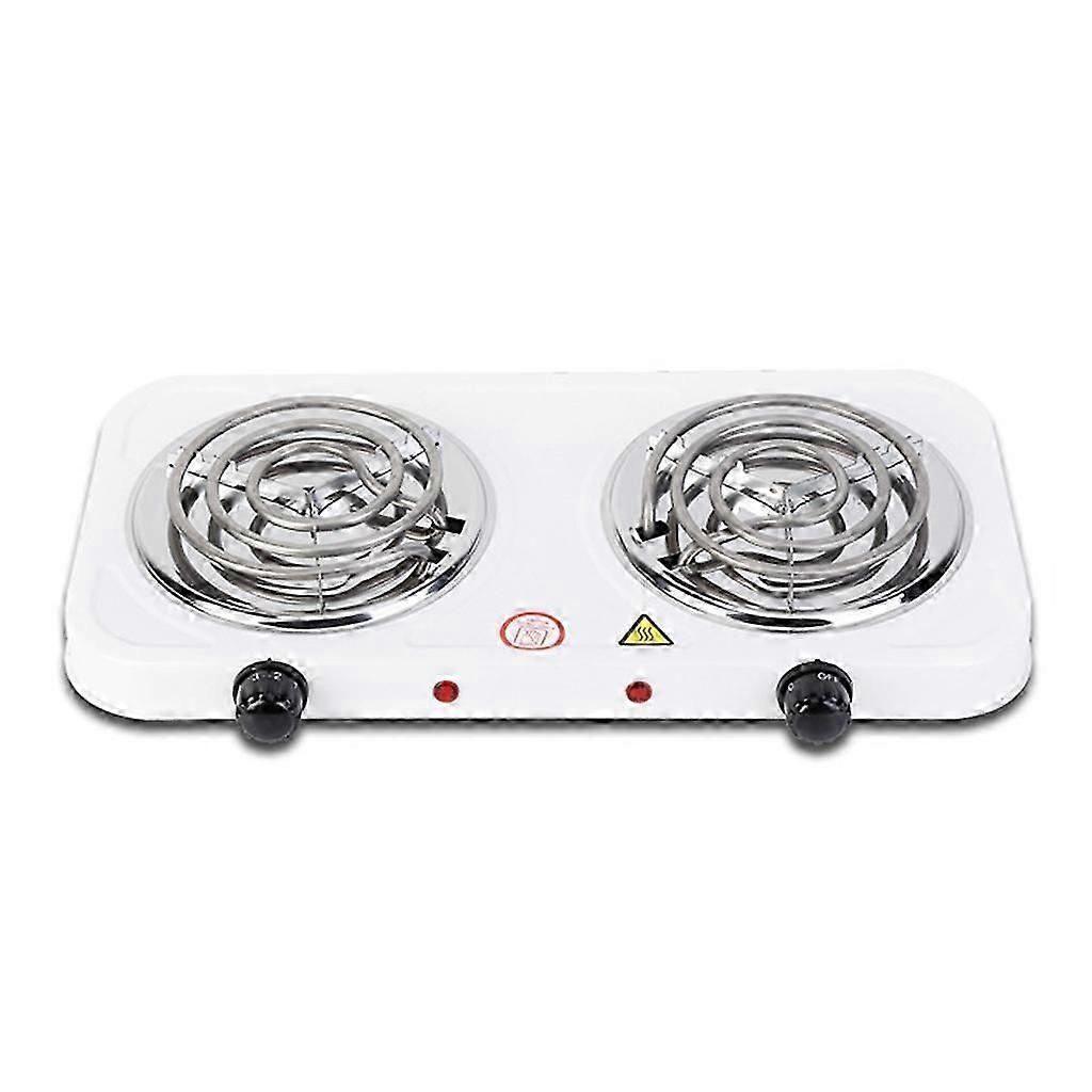 Adjustable Temperature Hot Plate Electric Coil Double for Burner Easy to Clean