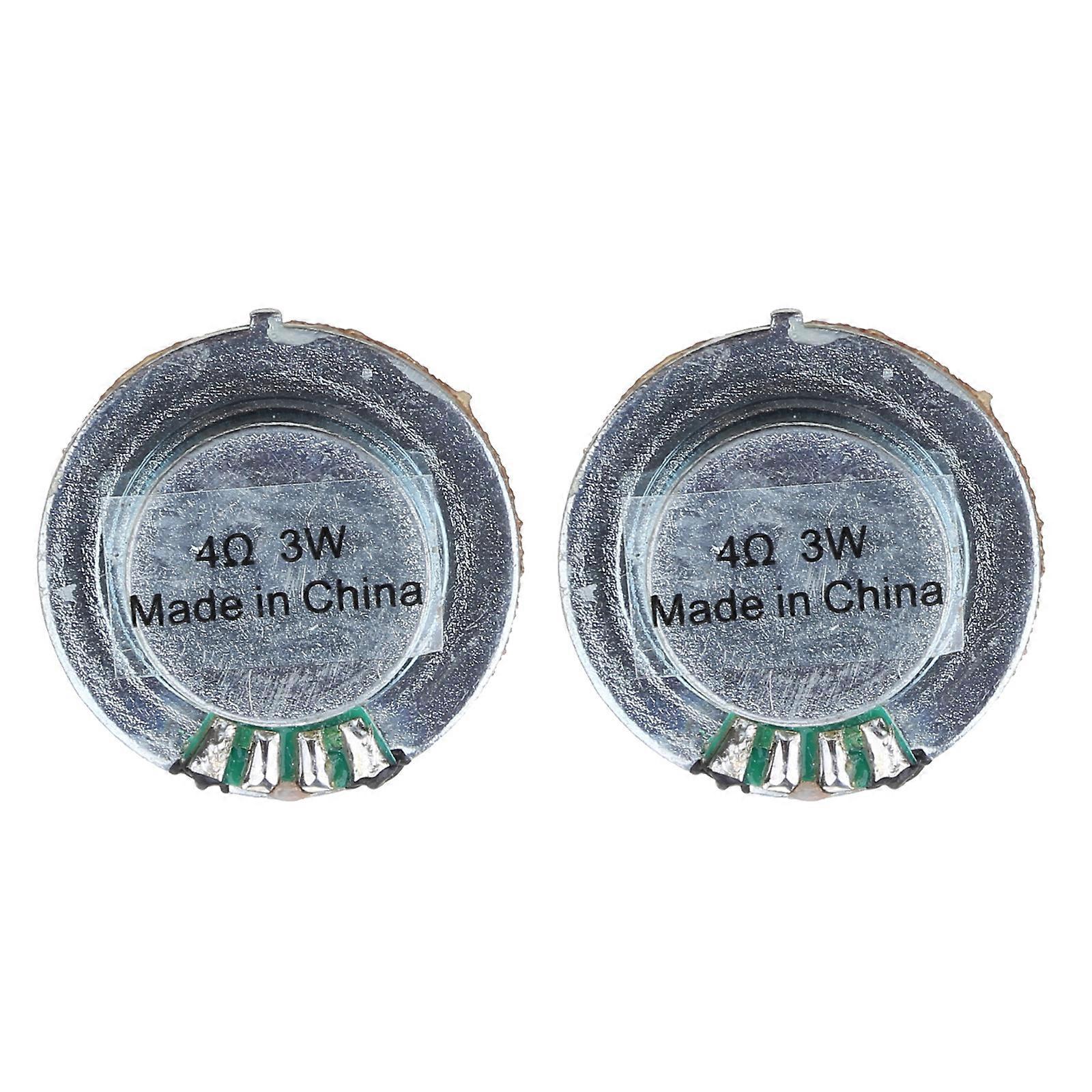 2Pieces 12mm Height Speaker Vibration Resonance Full Range Stereo Louderspeaker Vibration Replacement Accessories Multicolor