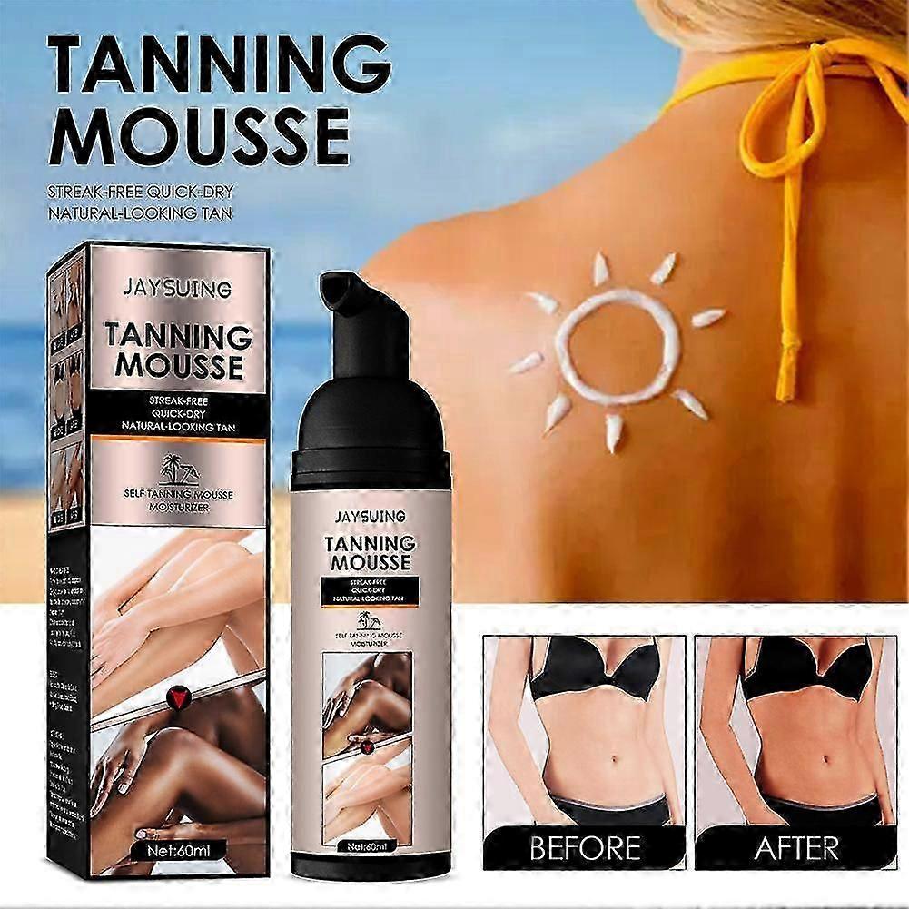 Sunbed Natural Tanning Lotion & Bronzer Cream - Mousse