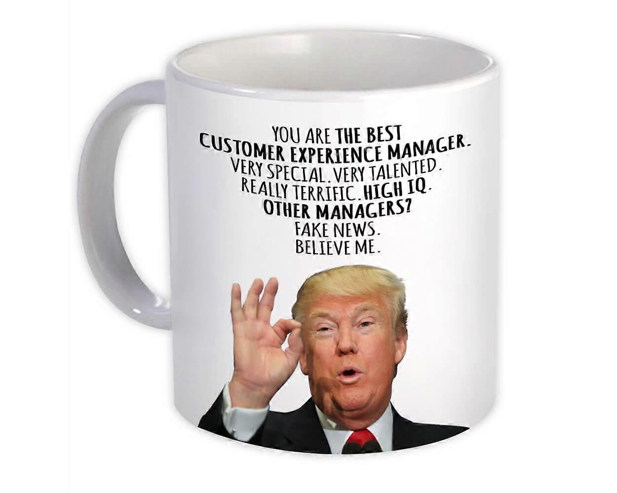 Excelent manager de experiență a clienților Cadou amuzant Trump: Profesii de cană
