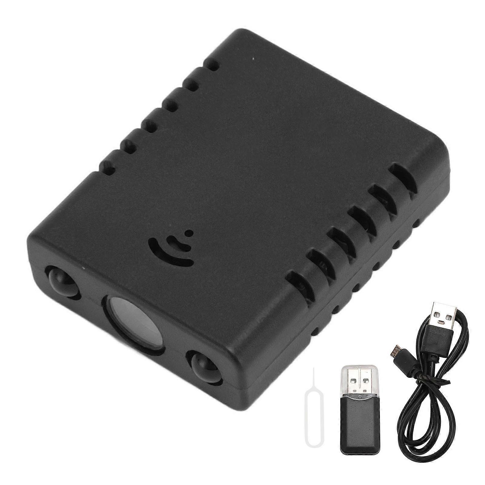 1080P HD WiFi Small Camera with Night Vision, Motion Detection, and Built-in Microphone