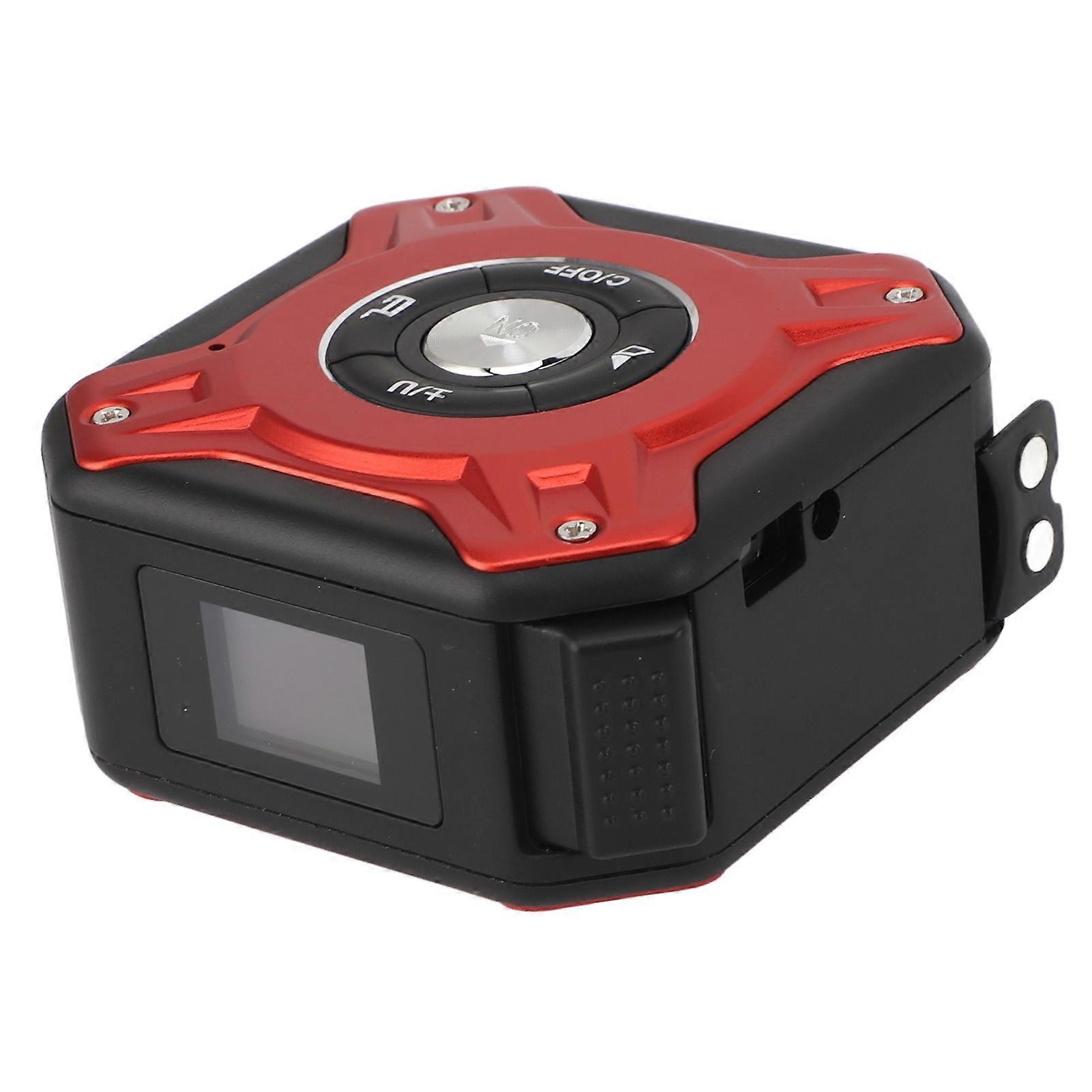 Laser Distance Tape Measuring Tool 3 in 1 5m 40 Meter Accurate Data Storage Laser Tape Measure for Bearing Testing Black Red 